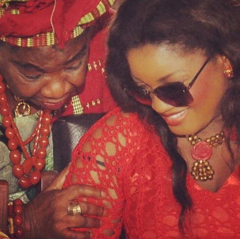 Omotola Jalade Ekeinde Receives Chieftaincy Title in Her Hometown in Ondo State