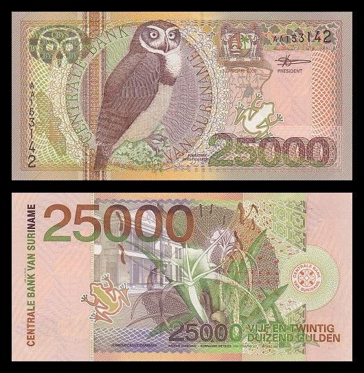 Suriname Currency