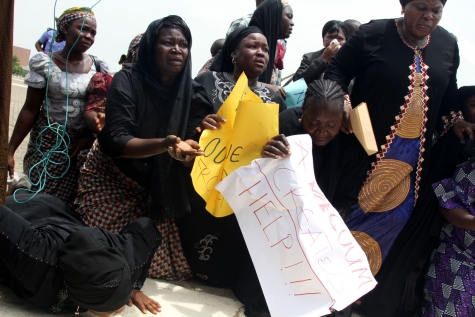 Photo - PHOTONEWS: Aggrieved Chibok Women Storm Abuja, Protest At National Assembly