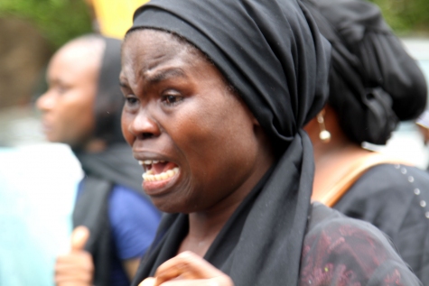 Photo - PHOTONEWS: Aggrieved Chibok Women Storm Abuja, Protest At National Assembly