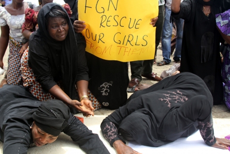 Photo - PHOTONEWS: Aggrieved Chibok Women Storm Abuja, Protest At National Assembly