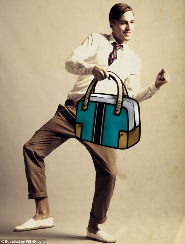 Your man need not miss out!: There are manbags available too