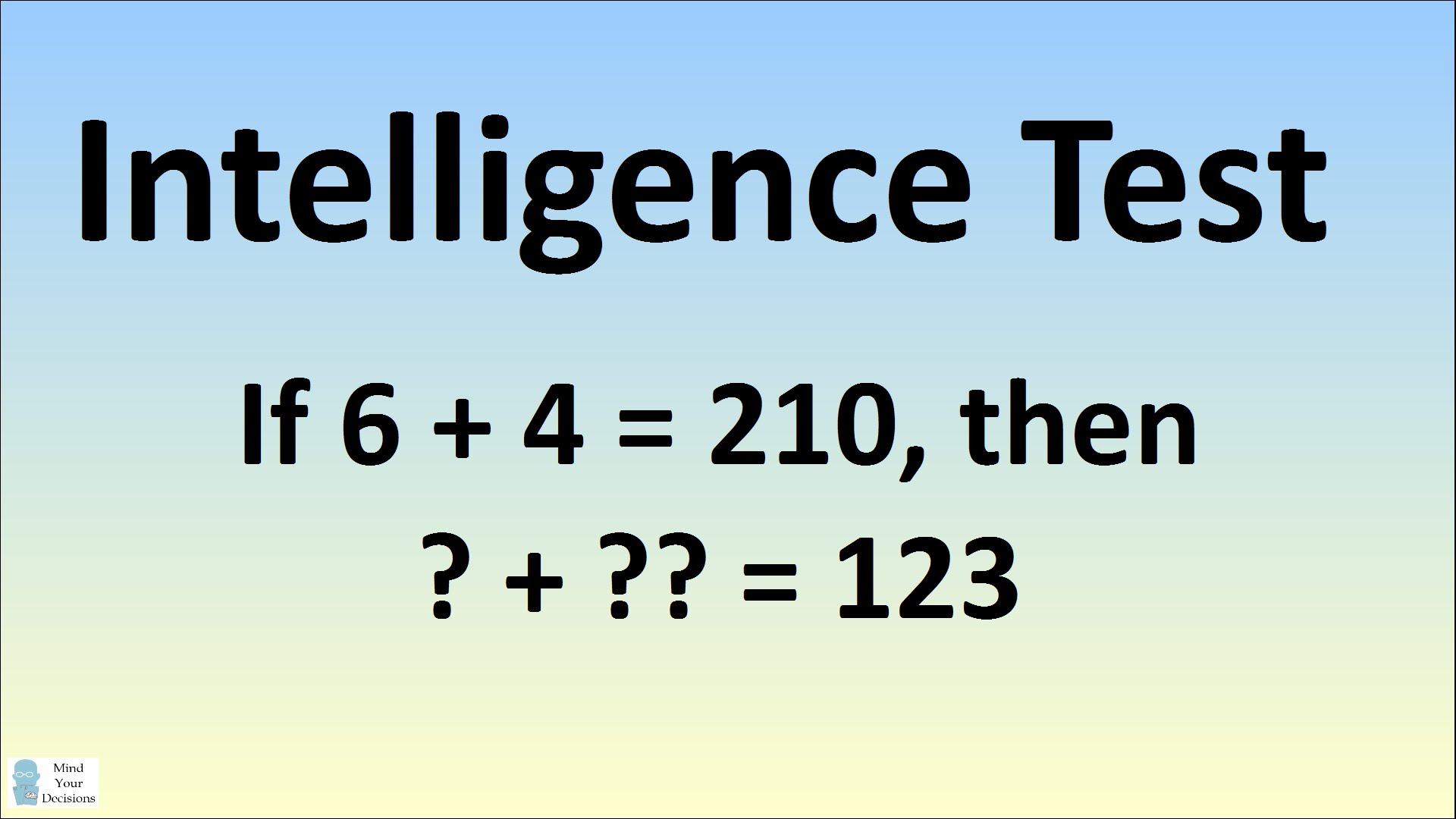 brain teaser