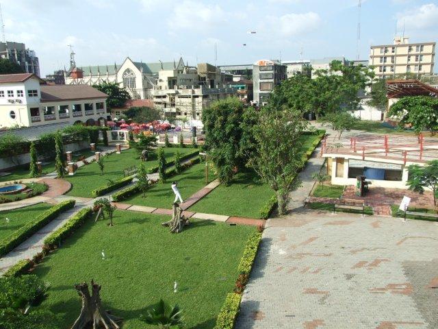 aerial view of freedom park