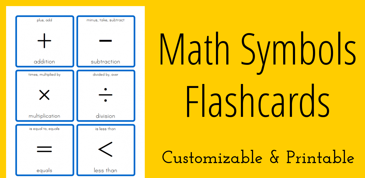 Teens! Get to Know the Basic Math Symbols | Passnownow