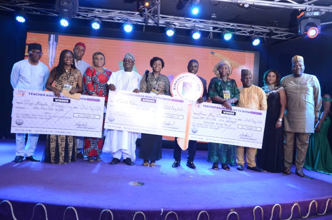 Winners at the Season 2 of the Teachers Naija Reality TV Show 2021